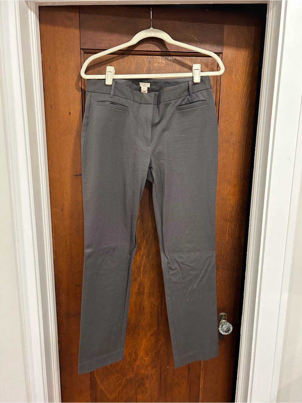 J. Crew Charcoal Gray Stretch Dress Pants